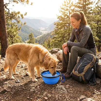 Collapsible silicone pet bowl - potential heroes