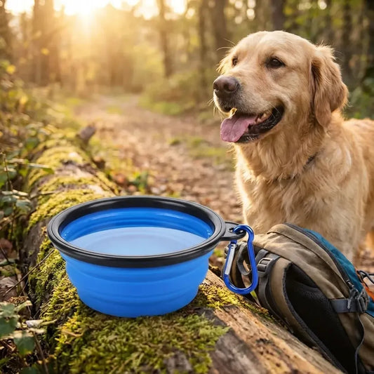 Collapsible silicone pet bowl - potential heroes