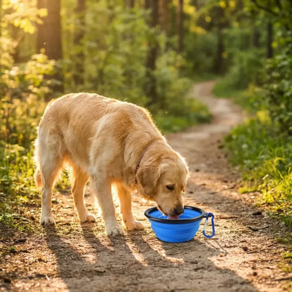 Collapsible silicone pet bowl - potential heroes