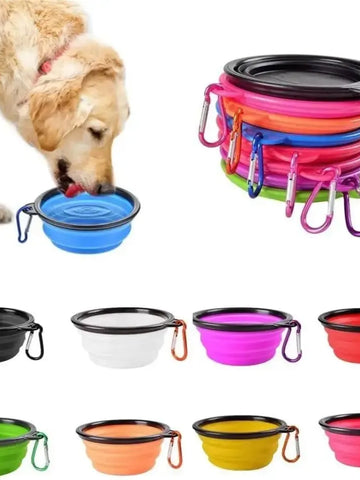 Collapsible Silicone Pet Bowl
