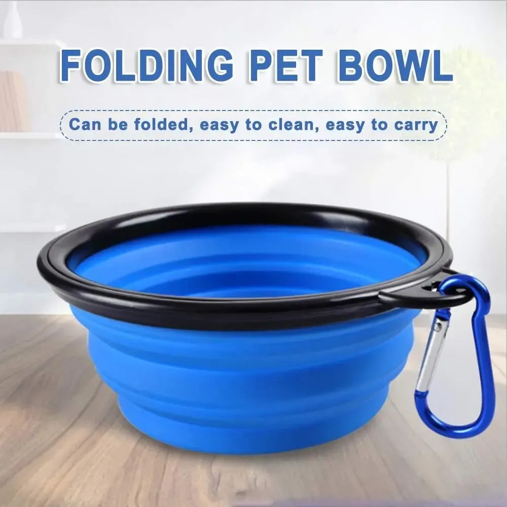 Collapsible silicone pet bowl - potential heroes