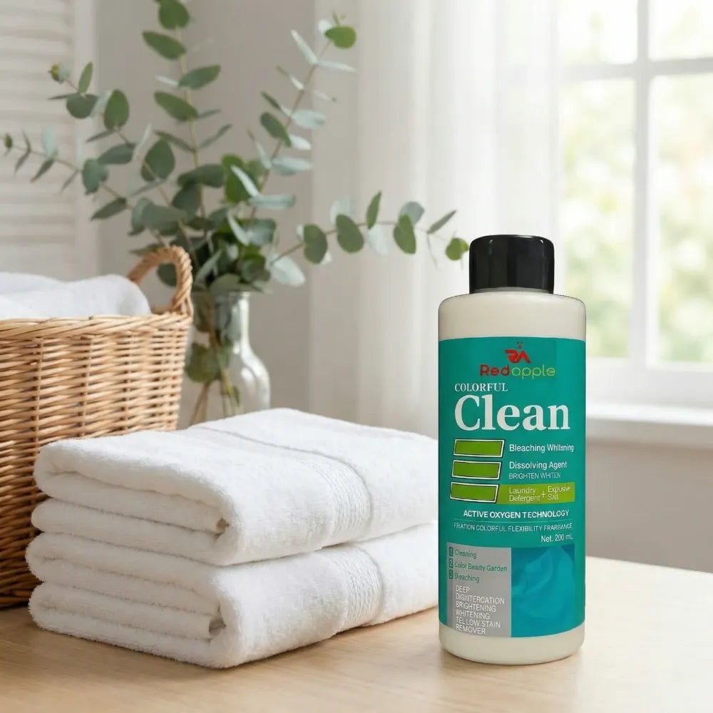 Colorful clean laundry detergent (pack of 2)
