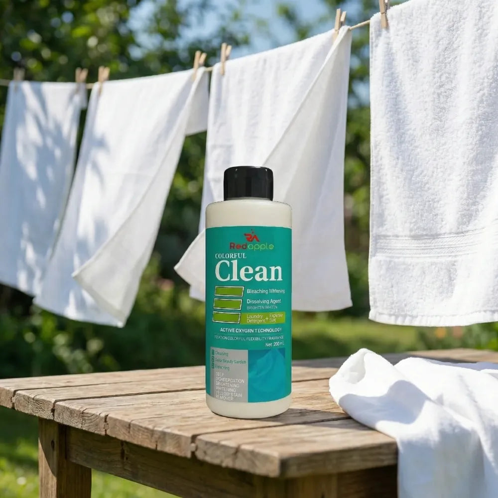 Colorful clean laundry detergent (pack of 2)