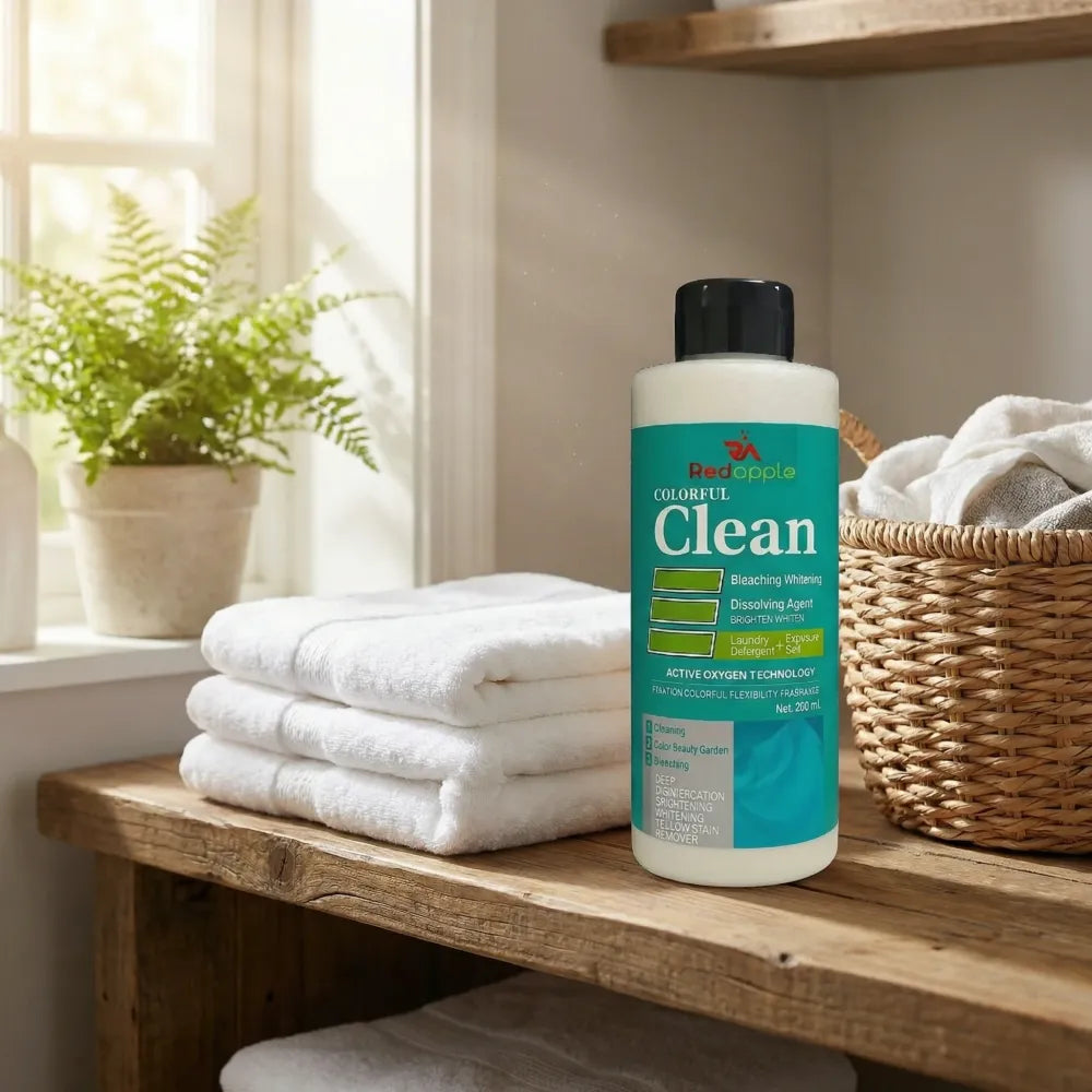 Colorful clean laundry detergent (pack of 2)