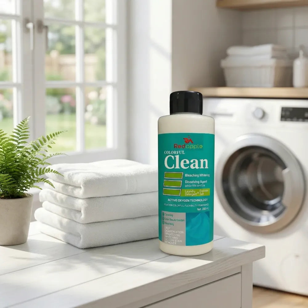 Colorful clean laundry detergent (pack of 2)