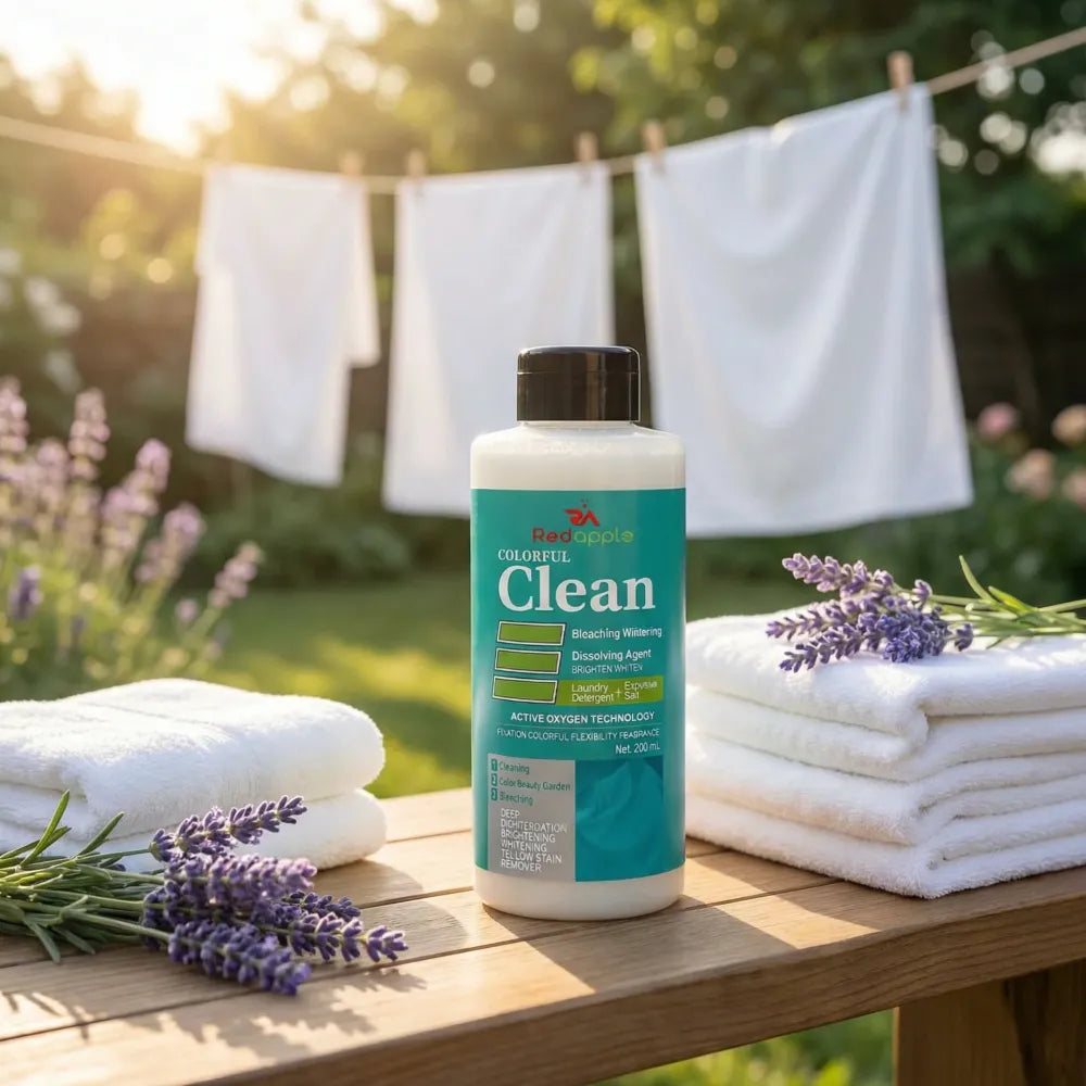 Colorful clean laundry detergent (pack of 2)
