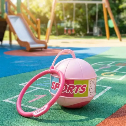Colorful flash skip ball