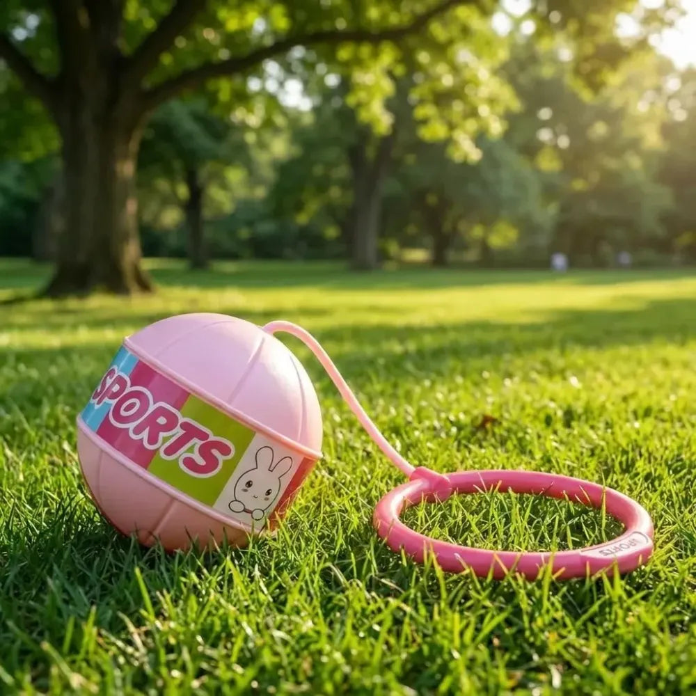 Colorful flash skip ball