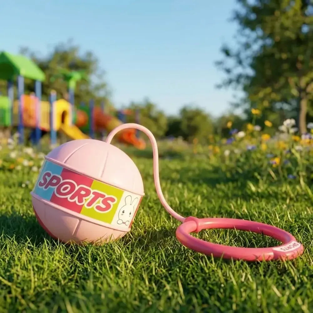 Colorful flash skip ball