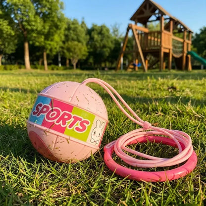Colorful flash skip ball