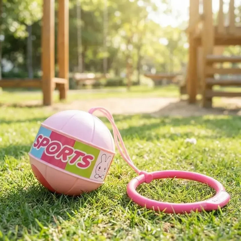 Colorful flash skip ball