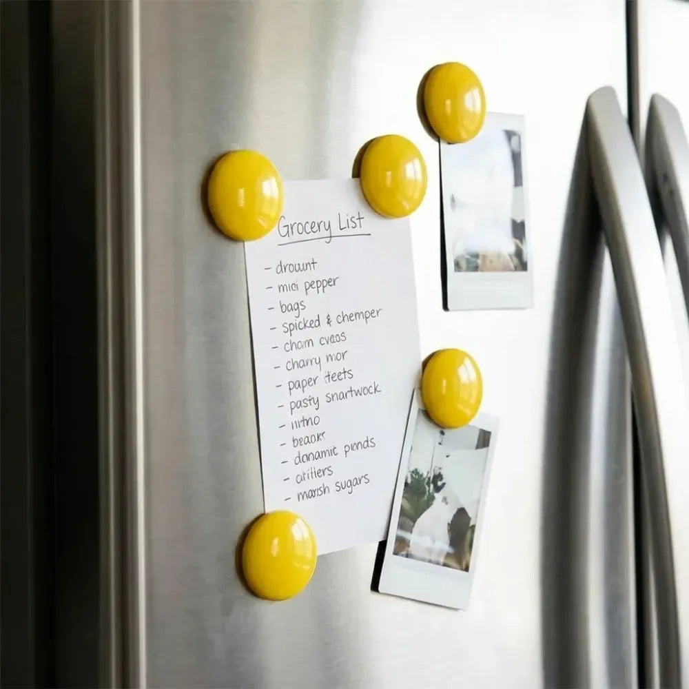 Colorful magnetic board buttons - home decor