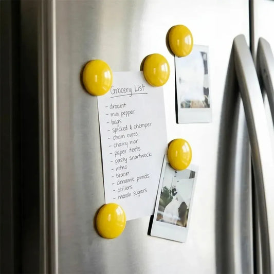 Colorful magnetic board buttons - home decor