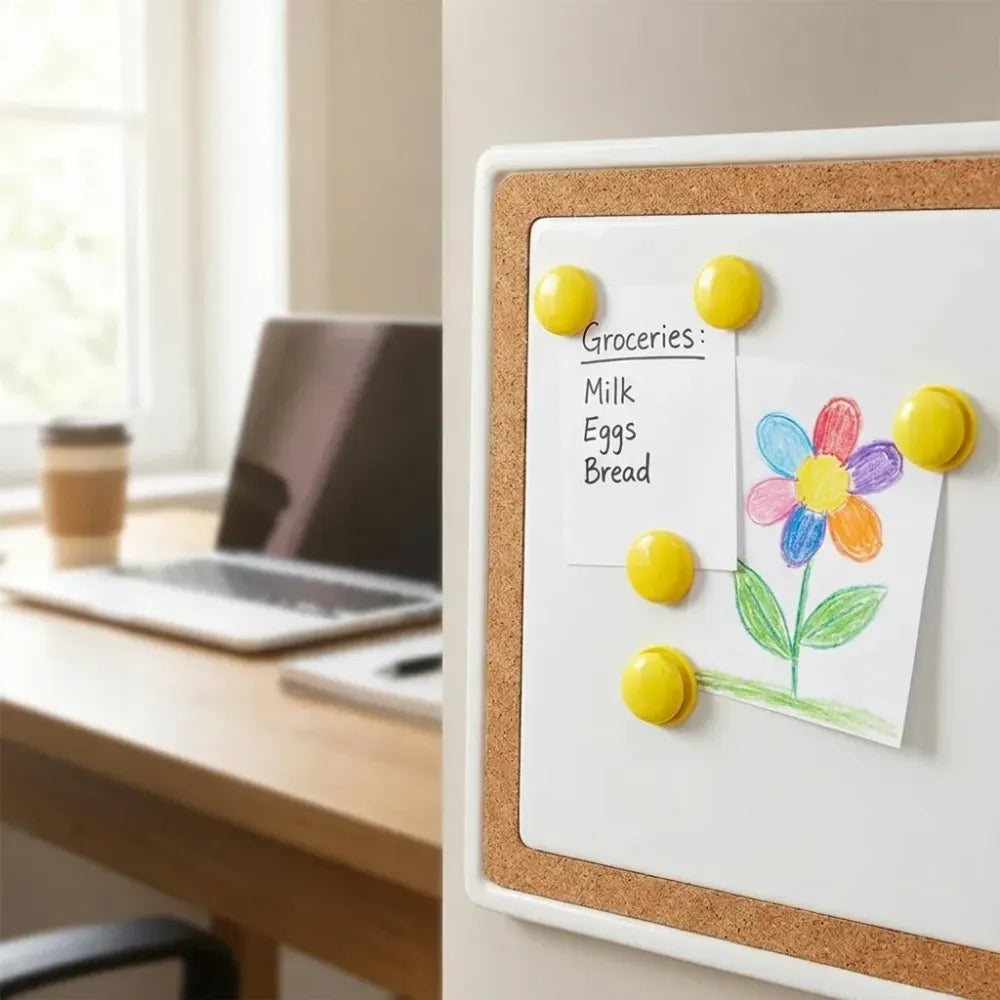 Colorful magnetic board buttons - home decor