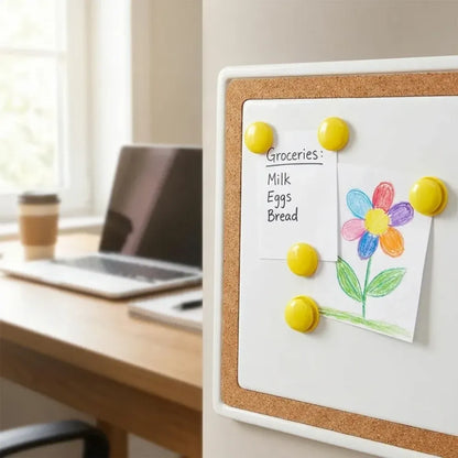 Colorful magnetic board buttons - home decor