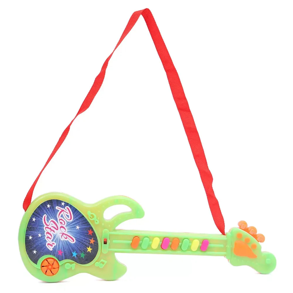Colorful mini guitar toy - toys