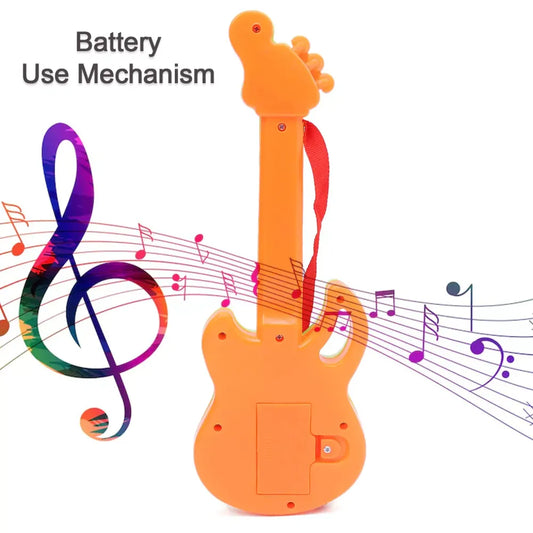 Colorful mini guitar toy - toys