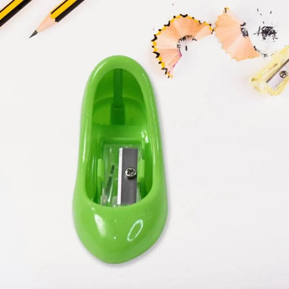 Colorful steel pencil sharpener - office