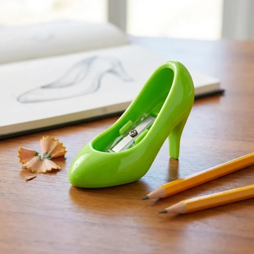 Colorful steel pencil sharpener - office