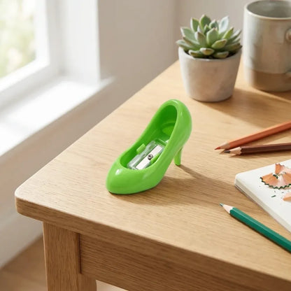 Colorful steel pencil sharpener - office