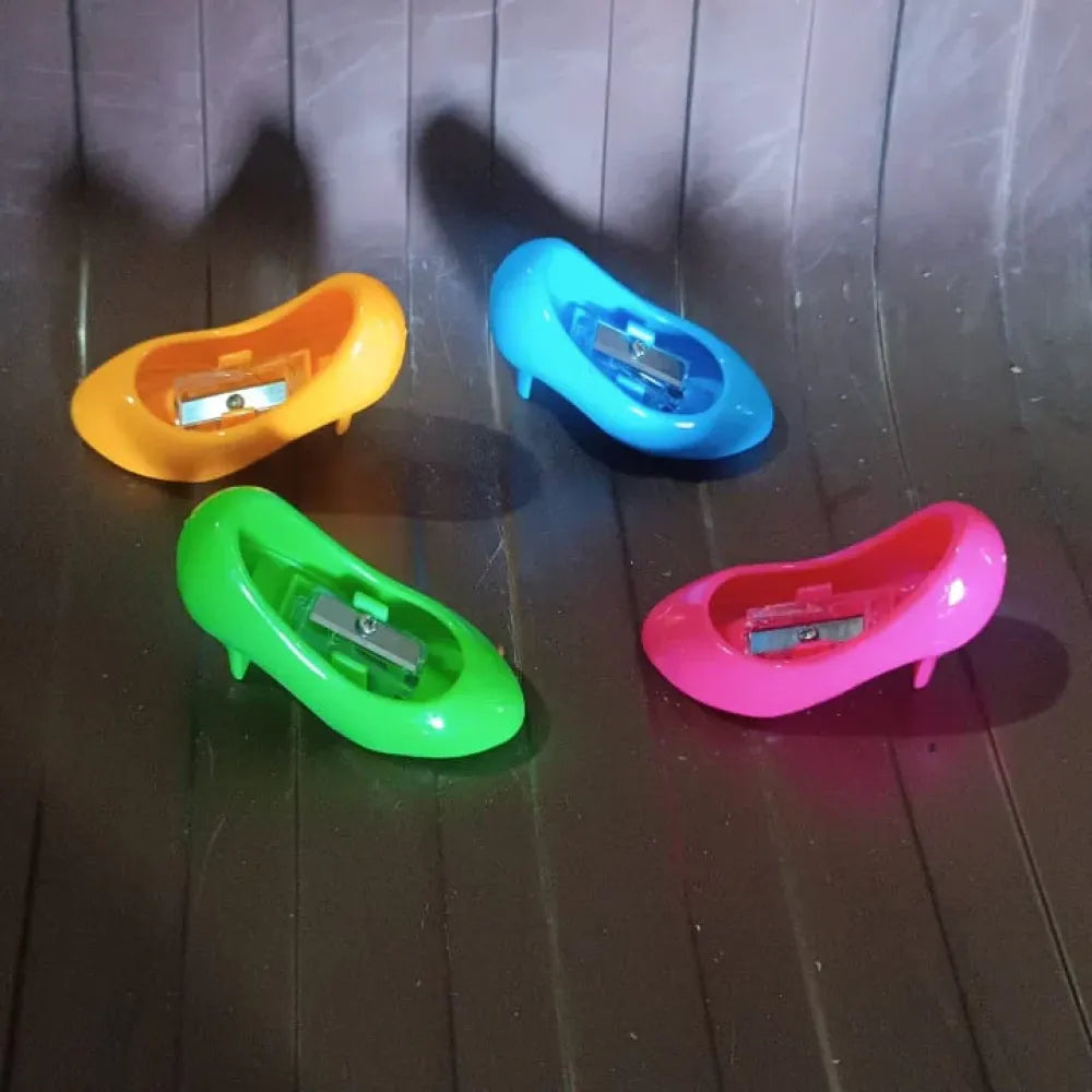 Colorful steel pencil sharpener - office