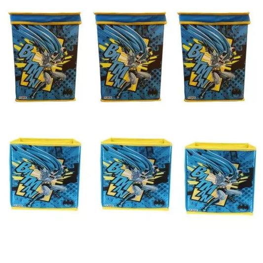 Colorful toy storage bins - home essentials
