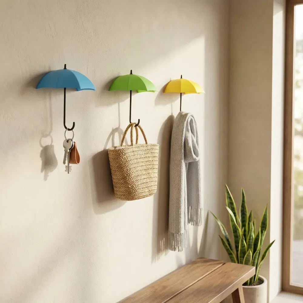 Colorful wall hanging hook - home improvement