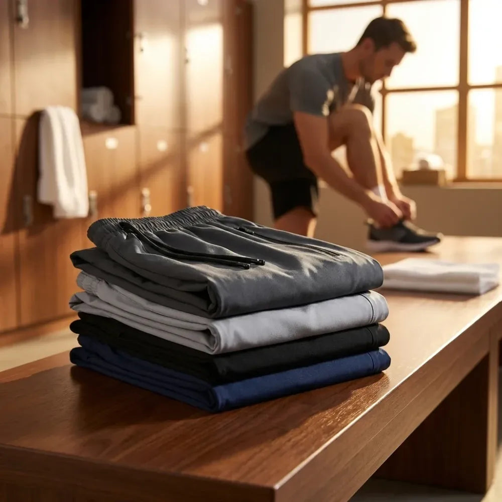 Combo of 3 men’s stretchable cotton shorts