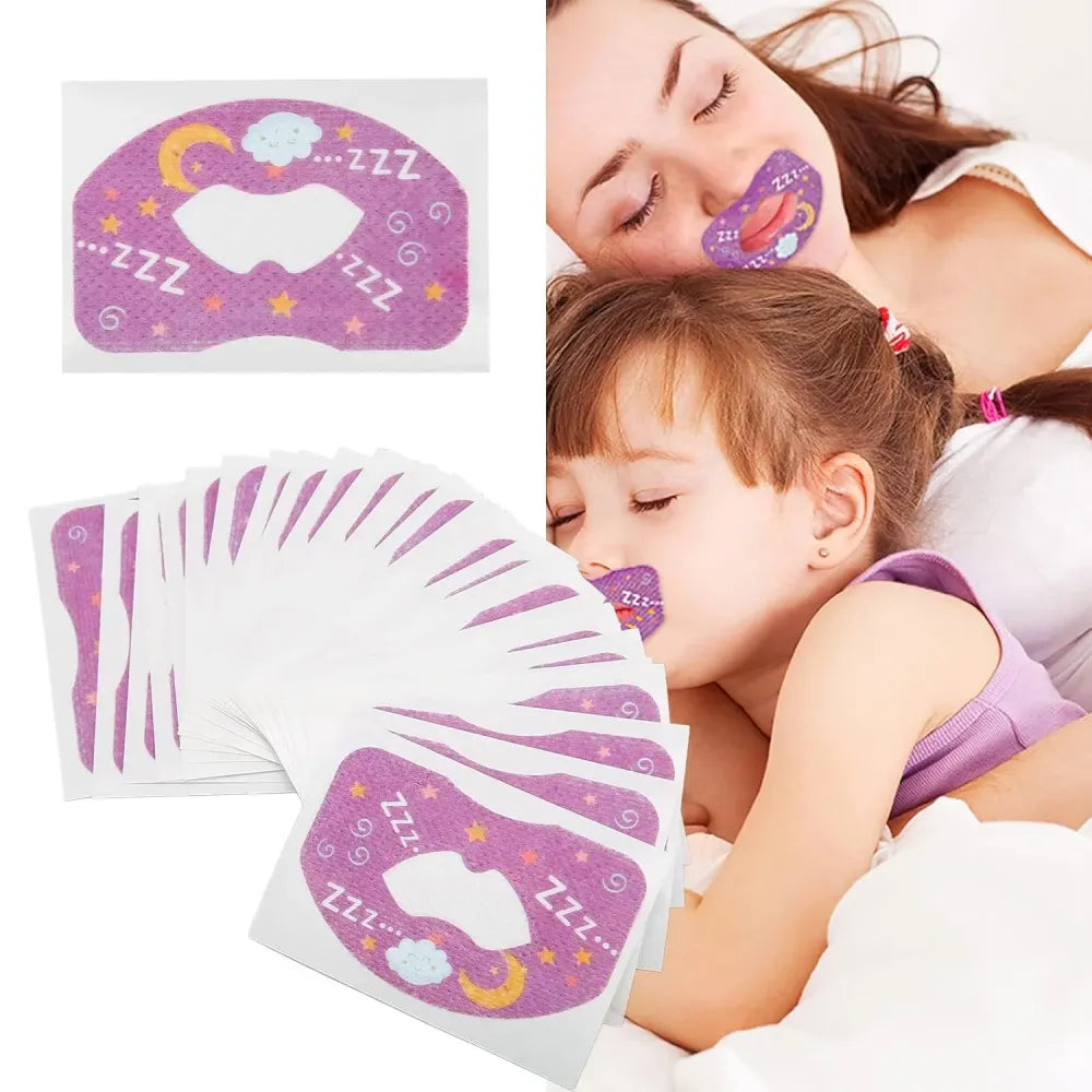 Comfort anti-snore stickers