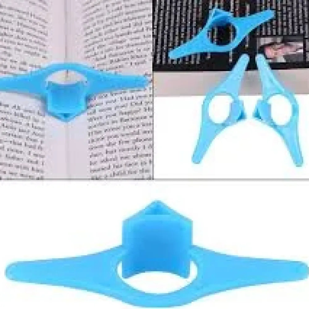 Comfortable thumb book holder - office