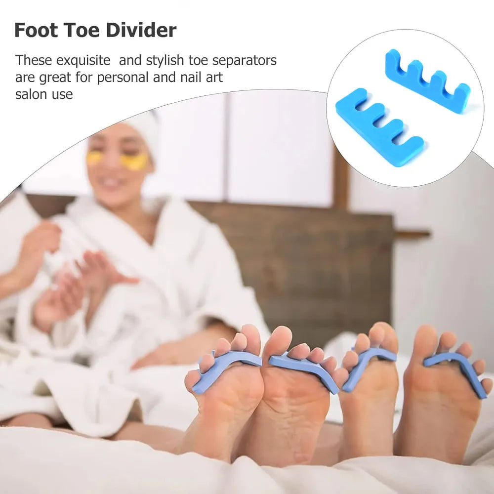 Comfortable toe separators for pedicures - health care