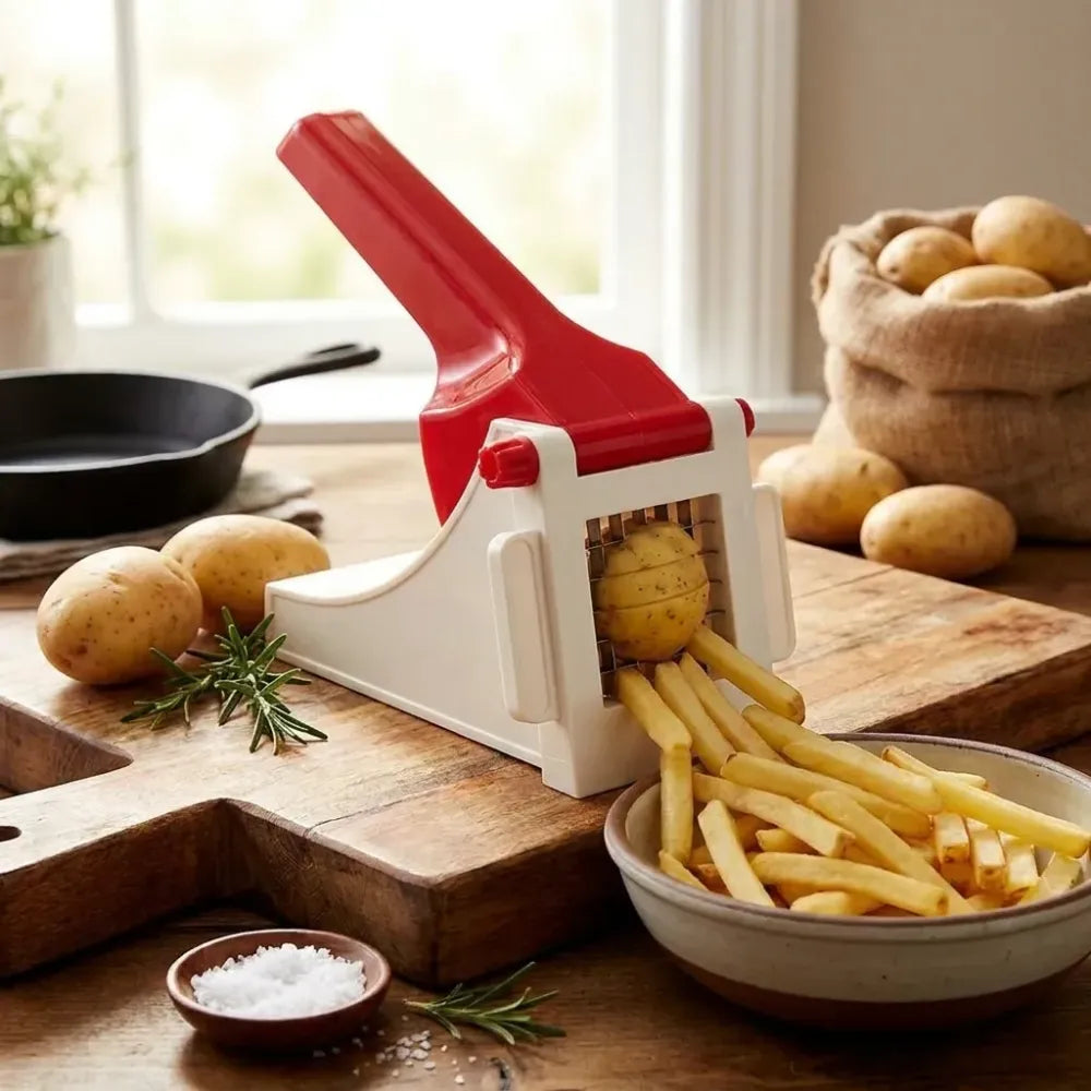 Commercial-grade manual vegetable chopper - home essentials