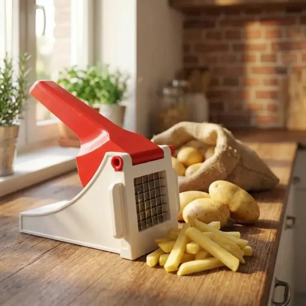 Commercial-grade manual vegetable chopper - home essentials