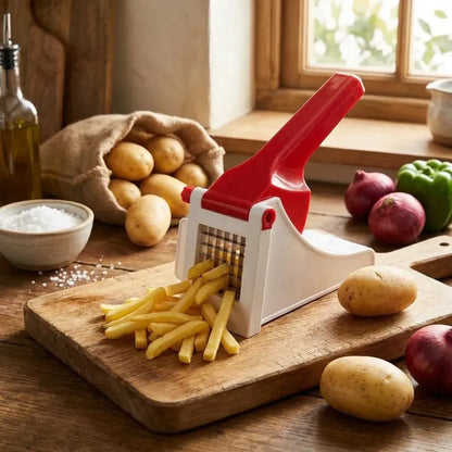 Commercial-grade manual vegetable chopper - home essentials