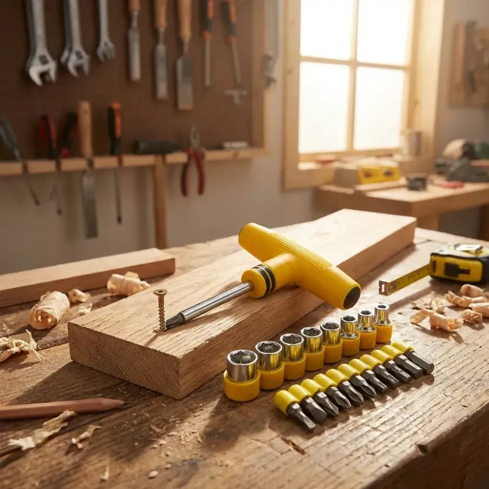 Compact electronics tool kit - power & hand tools