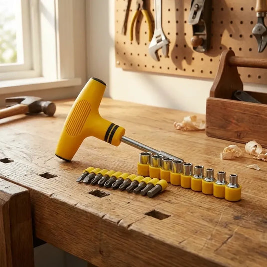 Compact electronics tool kit - power & hand tools