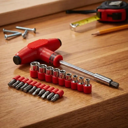 Compact electronics tool kit - power & hand tools