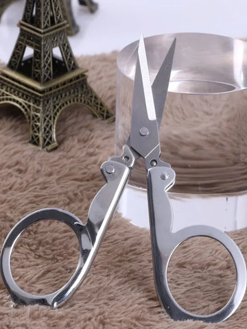 Compact Folding Craft Scissors