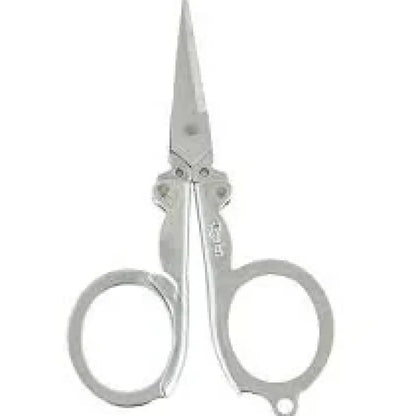 Compact folding craft scissors - office