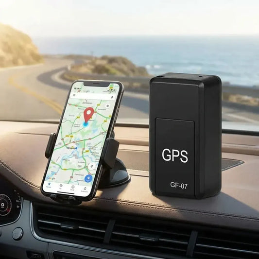 Compact gps tracker with voice monitoring - automotive