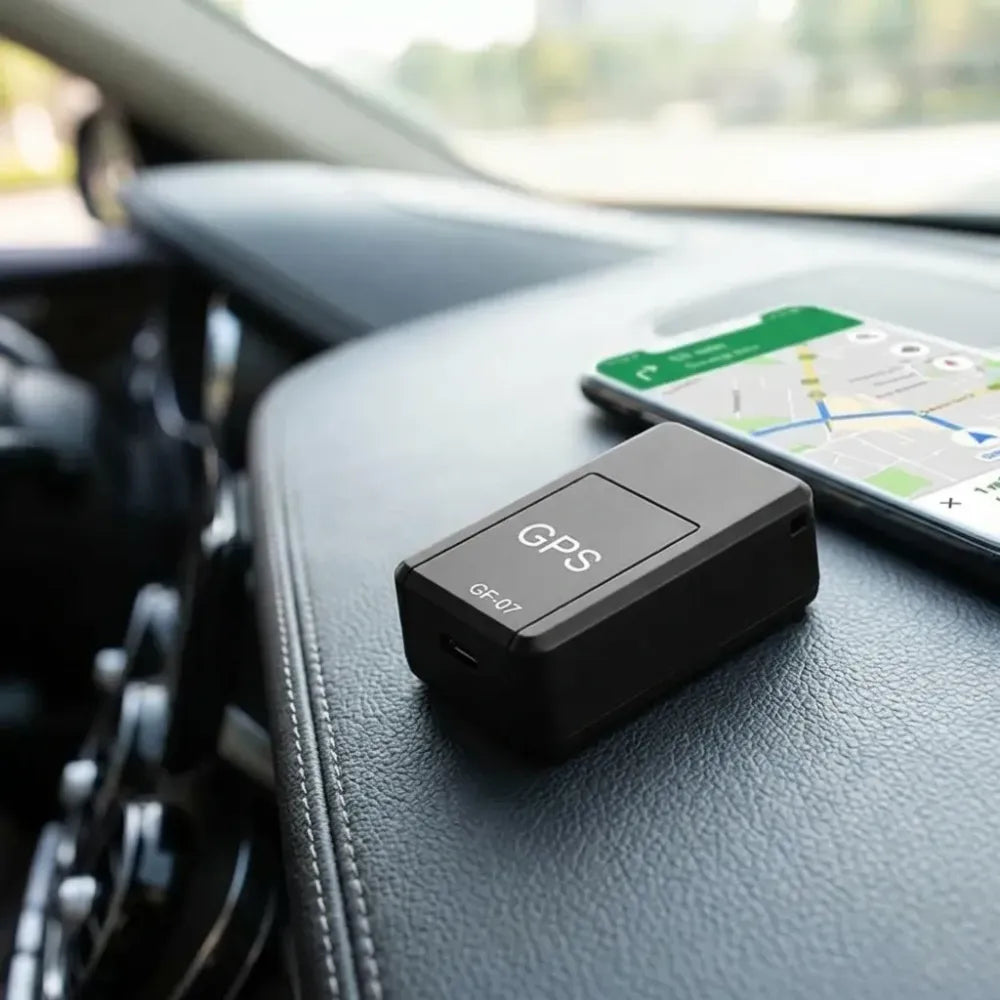 Compact gps tracker with voice monitoring - automotive