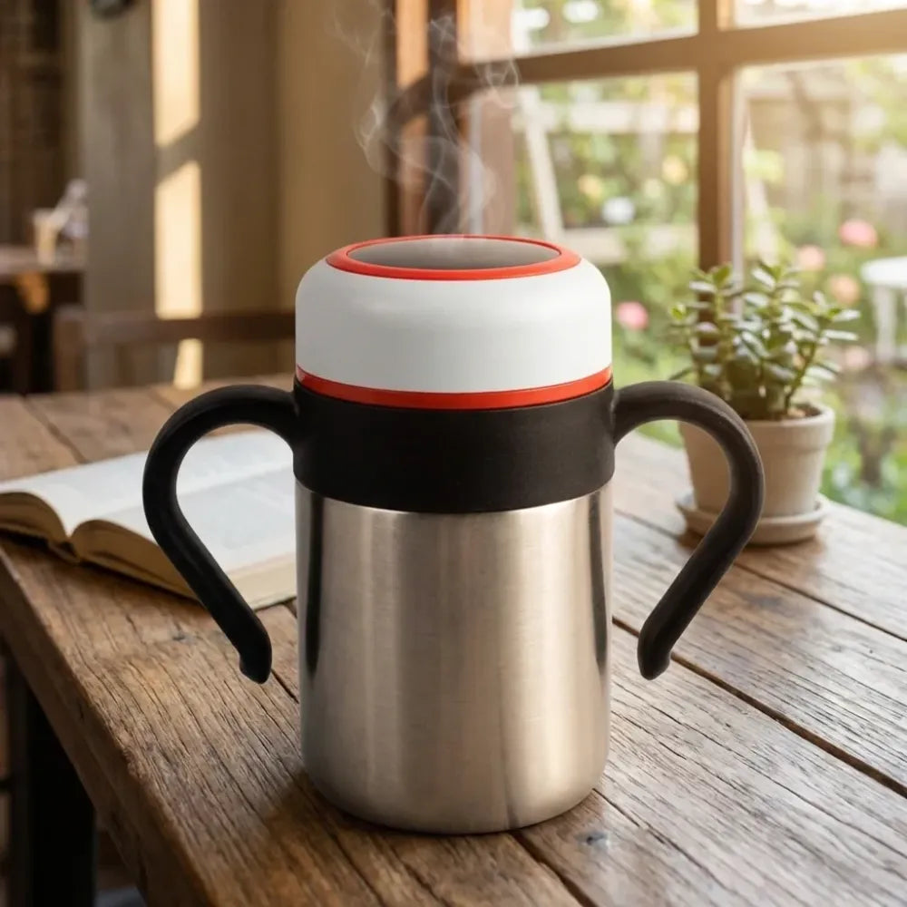 Compact insulated travel mug - home & kitchen