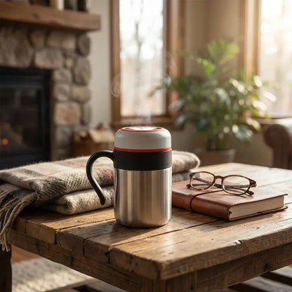 Compact insulated travel mug - home & kitchen