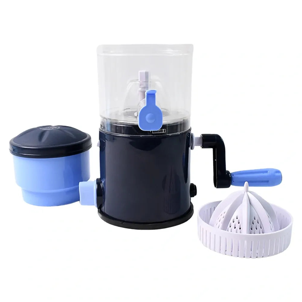 Compact manual fruit & veg juicer - home kitchen