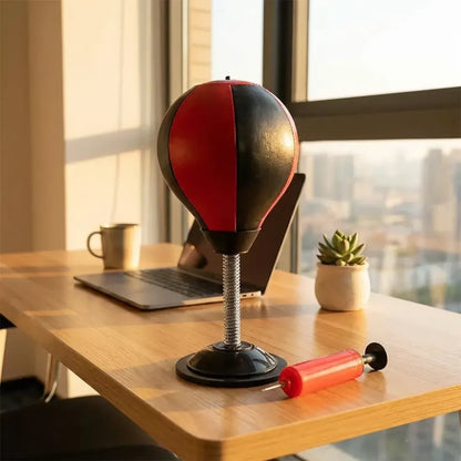 Compact vacuum punching bag - health care