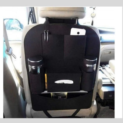 Compatible multi-pocket seat back storage bag organizer holders pack of 2