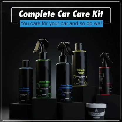 Complete car care kit – pack of 5