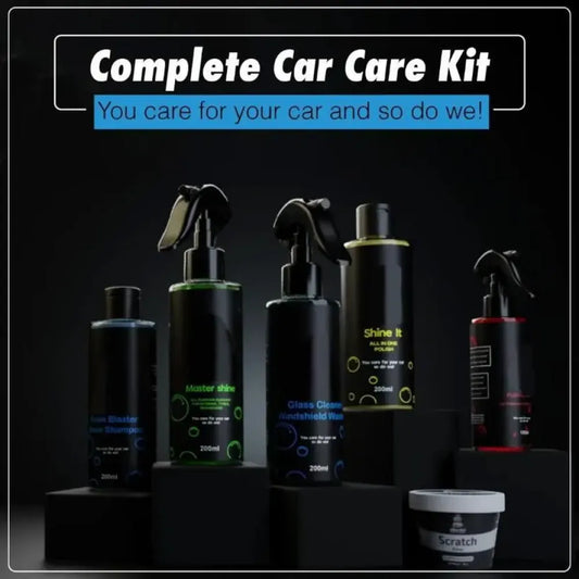 Complete car care kit – pack of 5