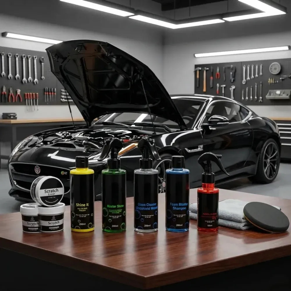 Complete car care kit – pack of 5