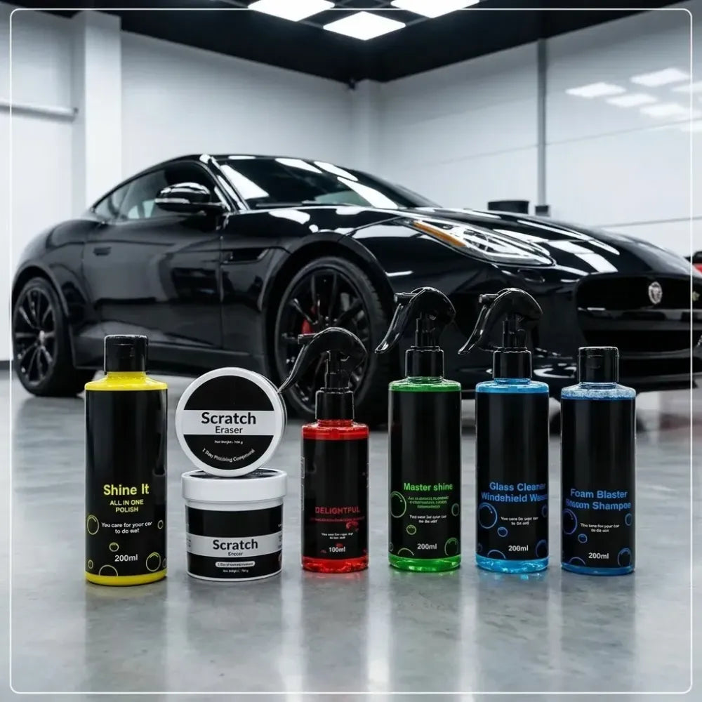 Complete car care kit – pack of 5